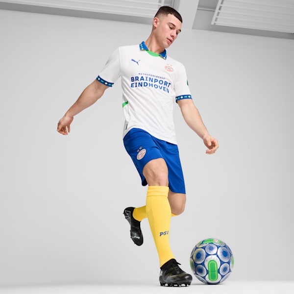 PSV Eindhoven 24/25 Third Jersey Men, PUMA White-Cobalt Glaze, extralarge