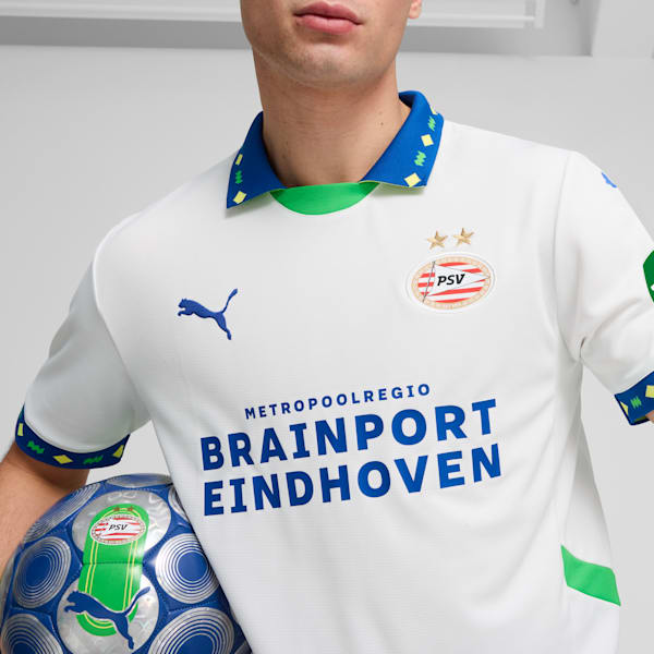 PSV Eindhoven 24/25 Third Jersey Men, PUMA White-Cobalt Glaze, extralarge