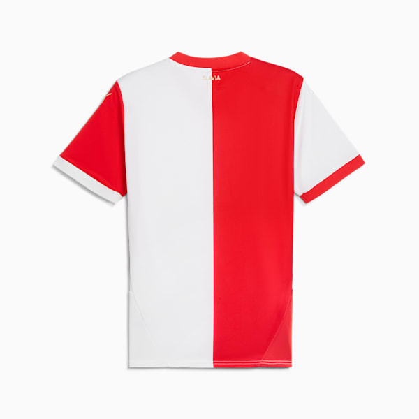 SK Slavia Praha 24/25 Home Jersey Men, PUMA White-PUMA Red, extralarge