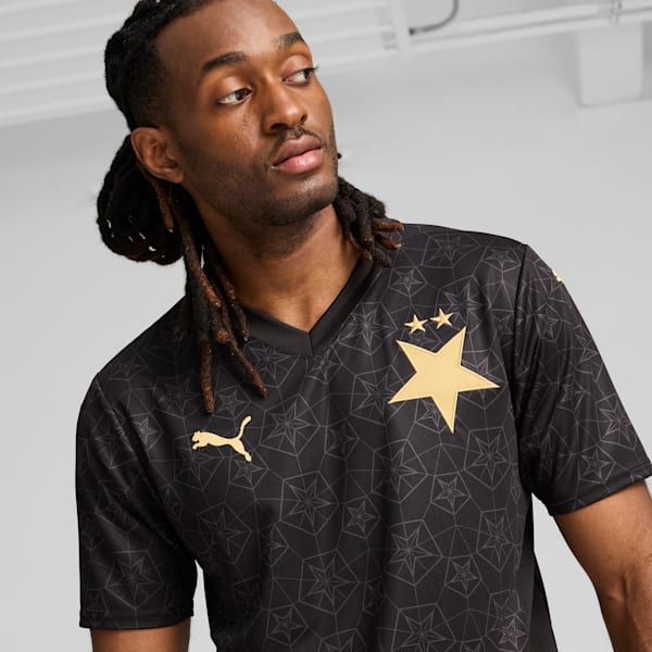 SK Slavia Praha 24/25 Away Jersey Men, PUMA Black-Victory Gold, extralarge