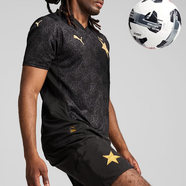 SK Slavia Praha 24/25 Away Jersey Men, PUMA Black-Victory Gold, extralarge