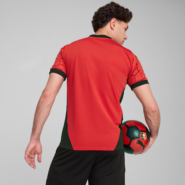 Stade Rennais F.C. 24/25 Home Jersey Men, PUMA Red-PUMA Black, extralarge