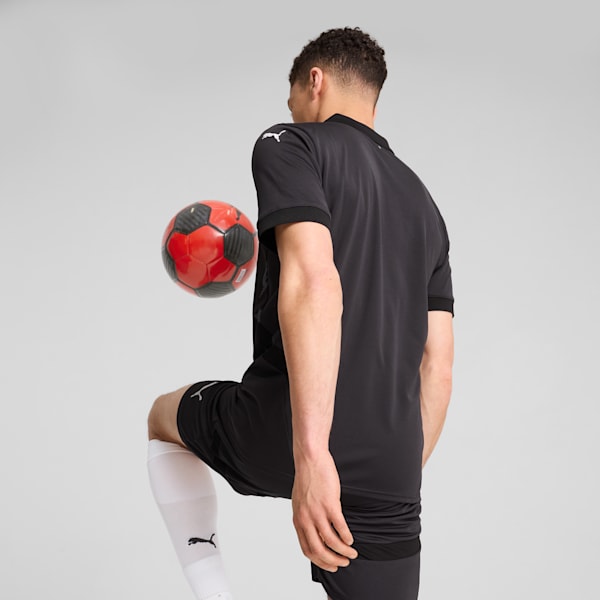 Stade Rennais F.C. 24/25 Third Jersey Men, Flat Dark Gray-PUMA White-PUMA Black, extralarge