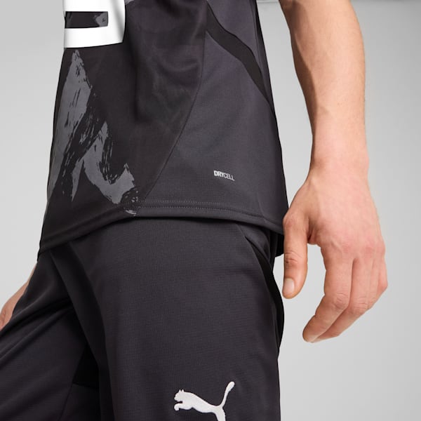 Stade Rennais F.C. 24/25 Third Jersey Men, Flat Dark Gray-PUMA White-PUMA Black, extralarge