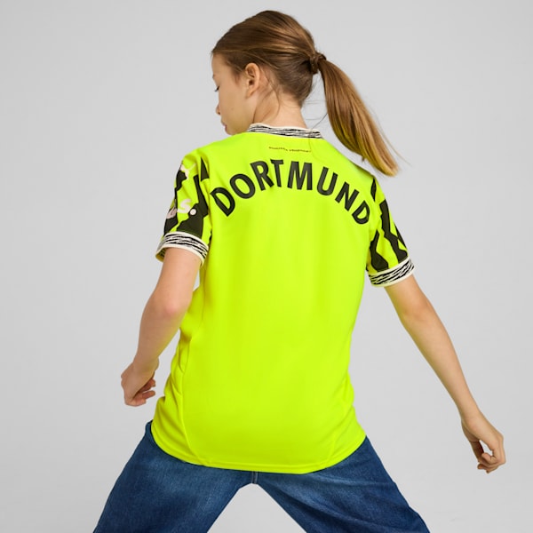 Maillot de soccer Borussia Dortmund Anniversary Enfant et Adolescent, Yellow Alert-PUMA Black, extralarge