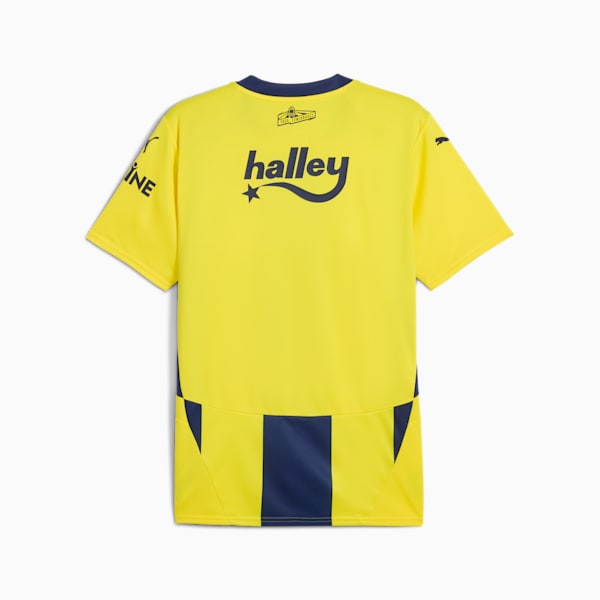 Fenerbahçe SK 24/25 Men's Replica Home Soccer Jersey, Speed Yellow-Blue Violet, extralarge