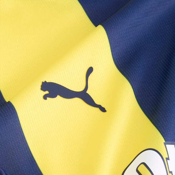 Fenerbahçe SK 24/25 Men's Replica Home Soccer Jersey, Speed Yellow-Blue Violet, extralarge