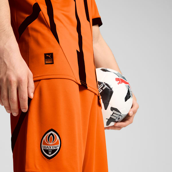 FC Shakhtar Donetsk 24/25 Home Jersey Men, Rickie Orange-PUMA Black, extralarge