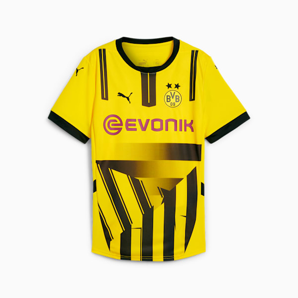 Borussia Dortmund 24/25 Cup Jersey Women, Faster Yellow-PUMA Black, extralarge