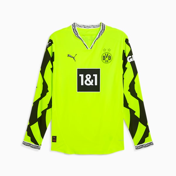 Playera auténtica especial de manga larga para hombre Borussia Dortmund, Yellow Alert-PUMA Black, extralarge