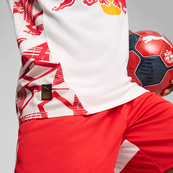 Jersey Hombre local RB Salzburg 24/25, PUMA White-PUMA Red, extralarge
