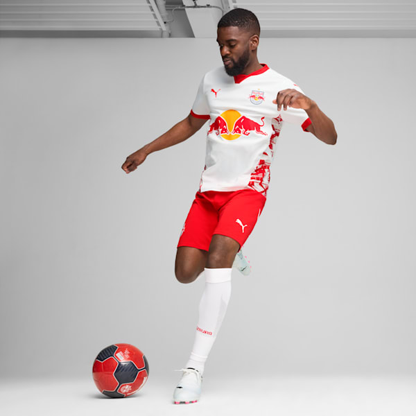Jersey Hombre local RB Salzburg 24/25, PUMA White-PUMA Red, extralarge