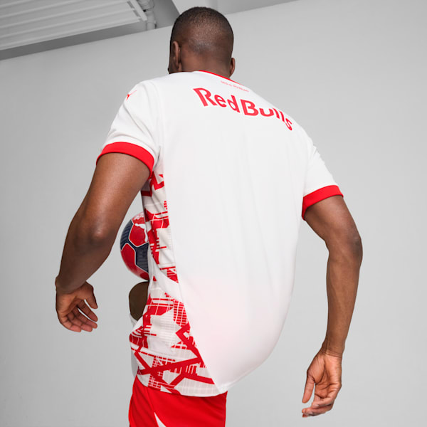 Jersey Hombre local RB Salzburg 24/25, PUMA White-PUMA Red, extralarge