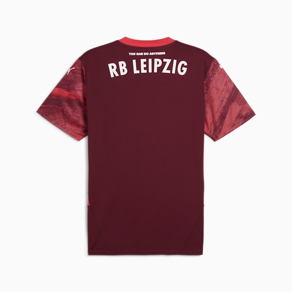 RB Leipzig 24/25 Away Jersey Men, Dark Jasper-Active Red, extralarge