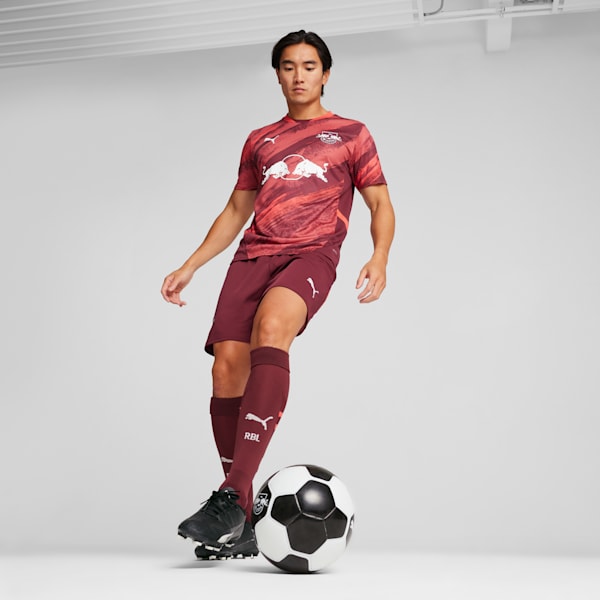 RB Leipzig 24/25 Away Jersey Men, Dark Jasper-Active Red, extralarge