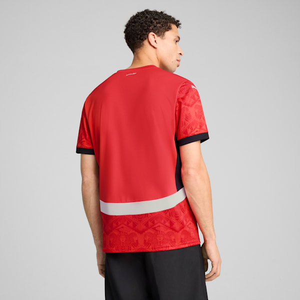 Playera local Egipto 2025 para hombre, PUMA Red-PUMA Black, extralarge