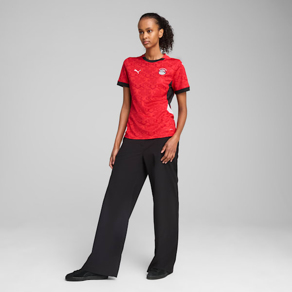 Egypt 2025 Home Jersey Women, PUMA Red-PUMA Black, extralarge