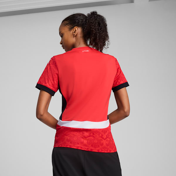 Egypt 2025 Home Jersey Women, PUMA Red-PUMA Black, extralarge