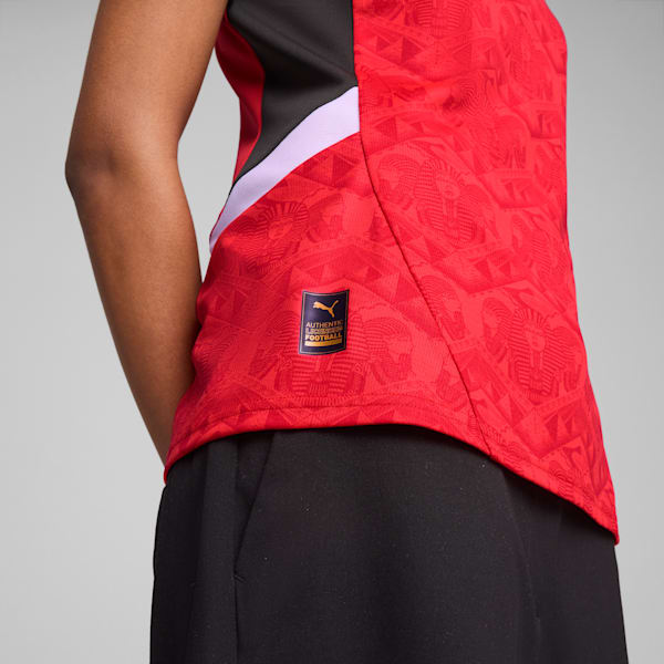 Egypt 2025 Home Jersey Women, PUMA Red-PUMA Black, extralarge