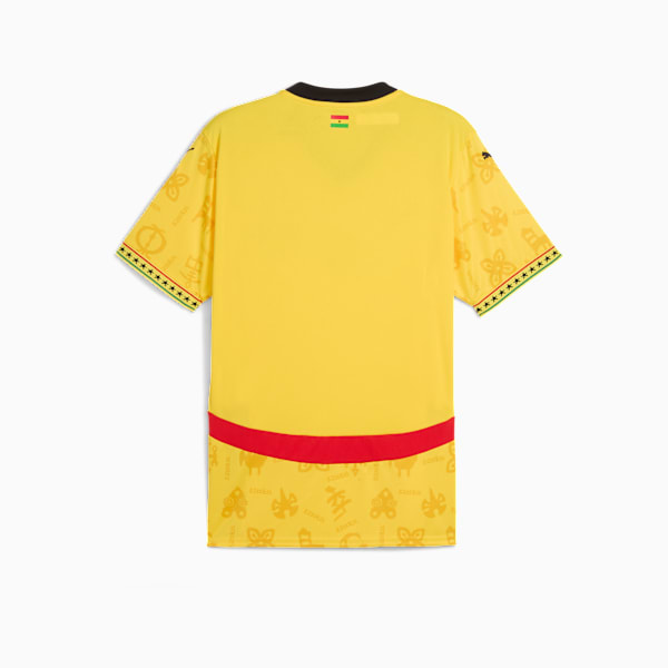 Ghana 2025 Away Jersey Men, Pelé Yellow-PUMA Black, extralarge-GBR