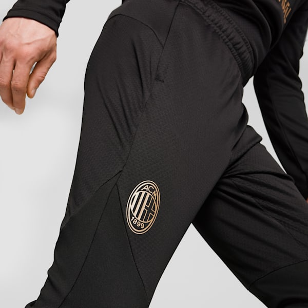 Pants de entrenamiento AC Milan para hombre, PUMA Black-For All Time Red, extralarge
