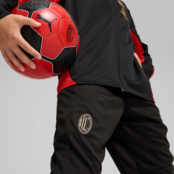 AC Milan Training Pants Youth, PUMA Black-For All Time Red, extralarge