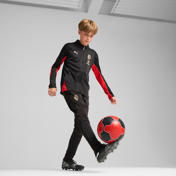 AC Milan Training Pants Youth, PUMA Black-For All Time Red, extralarge