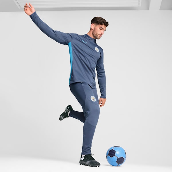 Manchester City Men's Soccer Training Pants, Inky Blue-Magic Blue, extralarge