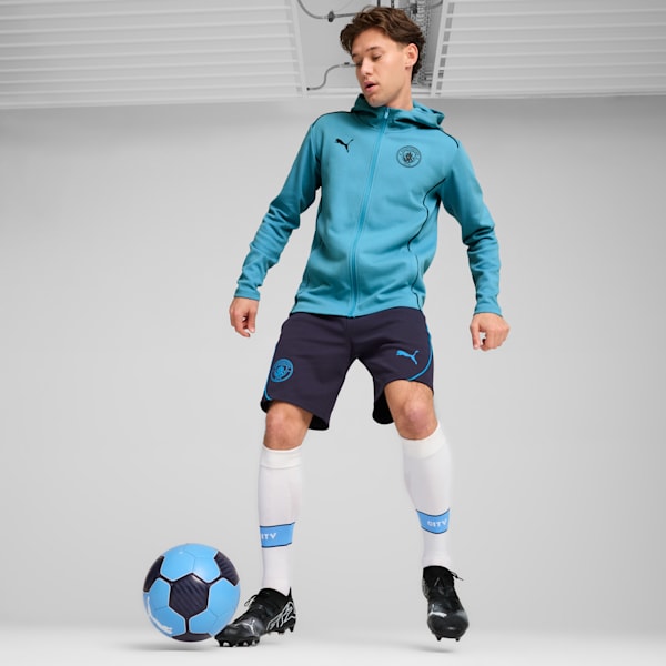 メンズ マンチェスター シティFC カジュアル フーデッド ジャケット, Magic Blue-New Navy, extralarge-JPN