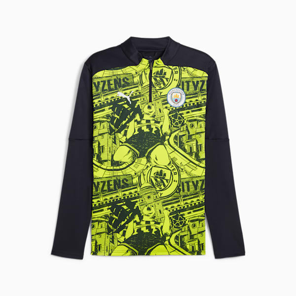 Jersey Hombre Manchester City, Yellow Glow-Magic Blue, extralarge