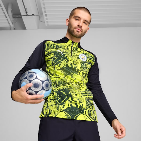 Jersey Hombre Manchester City, Yellow Glow-Magic Blue, extralarge