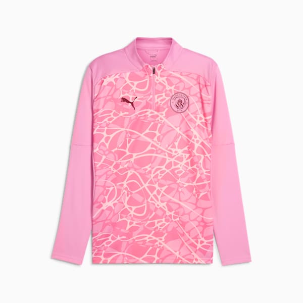 Manchester City Pre-match Quarter-Zip Top Men, Pink Icing-Whisp Of Pink, extralarge-GBR