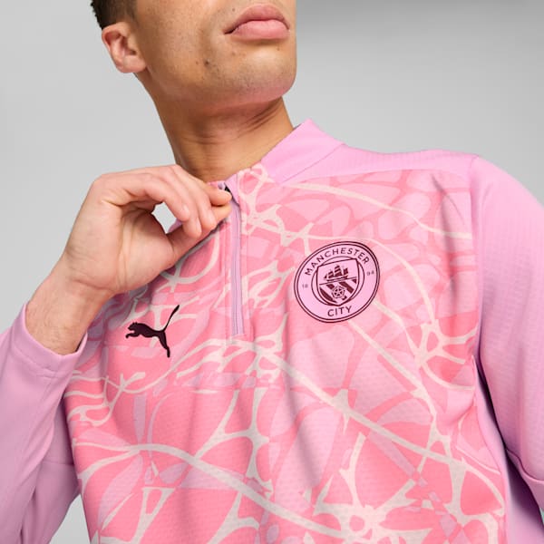 Manchester City Pre-match Quarter-Zip Top Men, Pink Icing-Whisp Of Pink, extralarge-GBR