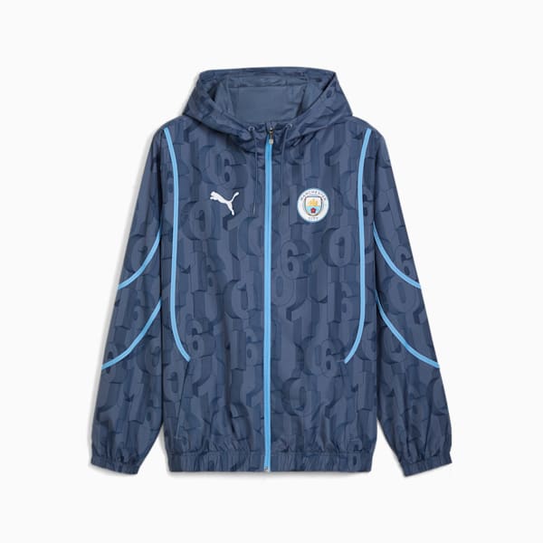 Chamarra Hombre Manchester City, Inky Blue-Team Light Blue, extralarge