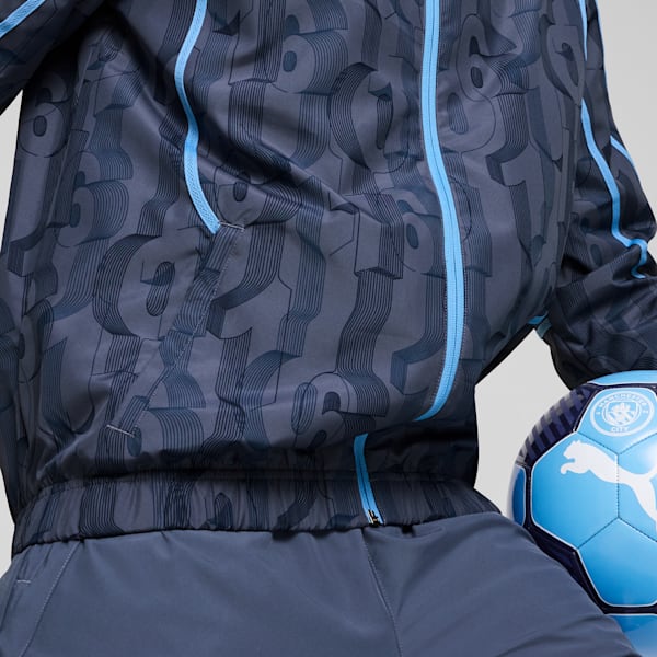 Chamarra Hombre Manchester City, Inky Blue-Team Light Blue, extralarge