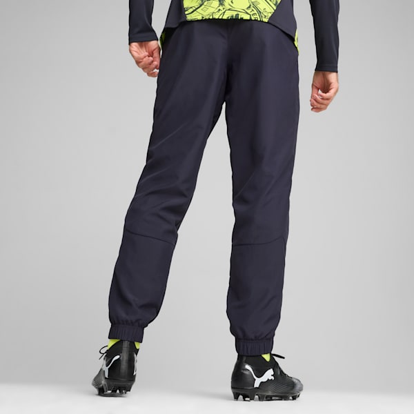 Pants pre-partido Manchester City para hombre, New Navy-Yellow Glow, extralarge