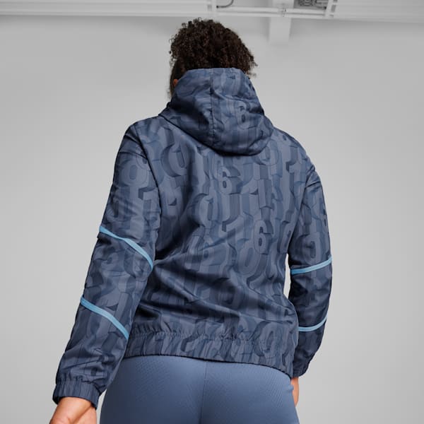 Manchester City Pre-match Woven Jacket Women, Inky Blue-Team Light Blue, extralarge-GBR