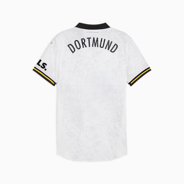 Borussia Dortmund 24/25 Third Authentic Men's Soccer Jersey, PUMA White, extralarge