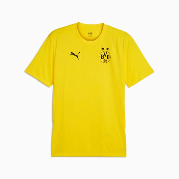 Borussia Dortmund Men's Training Jersey, Faster Yellow-PUMA Black, extralarge