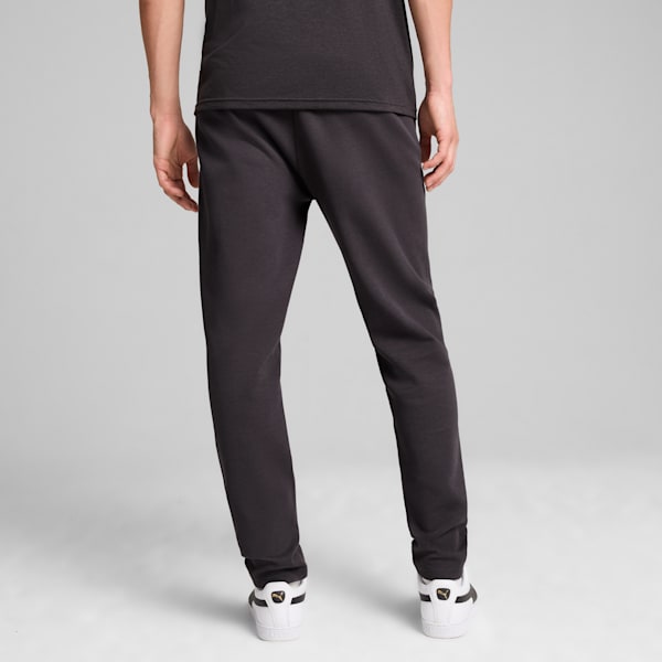 AC Milan Men's Slim Fit Football Casuals Pants, Flat Dark Gray-Frosted Ivory, extralarge-IND