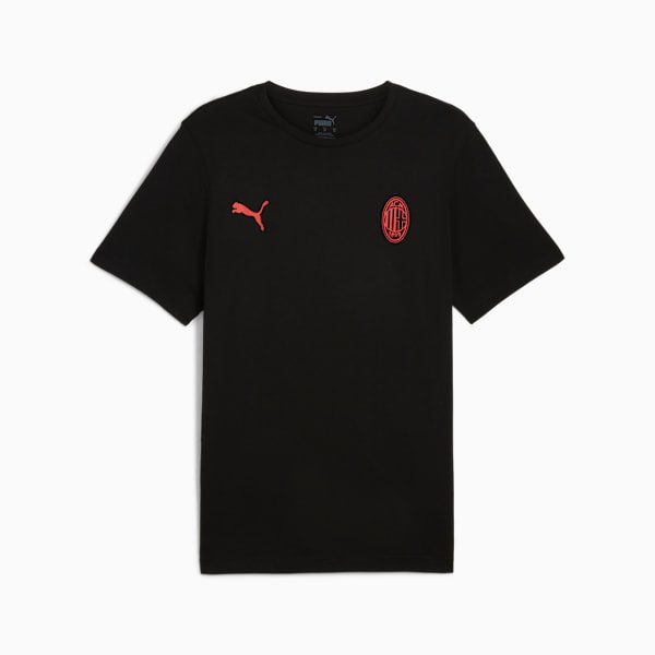 AC Milan ftblESSENTIALS T-Shirt Men, PUMA Black-For All Time Red, extralarge-GBR