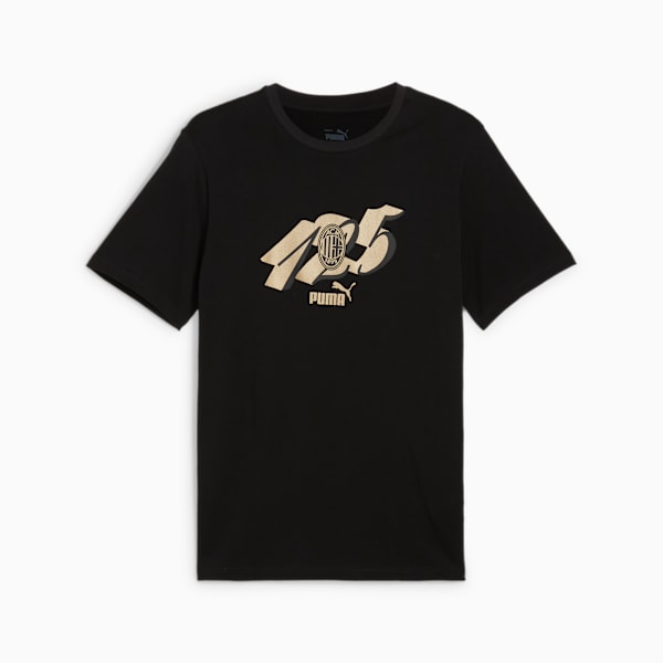 AC Milan ftblCULTURE Tee Men, PUMA Black-PUMA Gold, extralarge-GBR