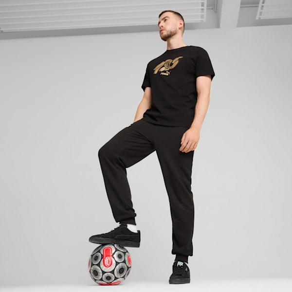 AC Milan ftblCULTURE Tee Men, PUMA Black-PUMA Gold, extralarge-GBR