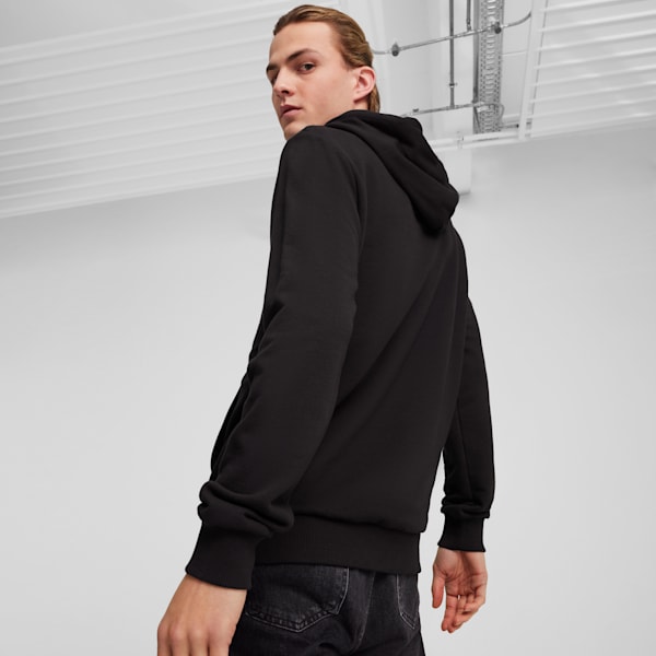 AC Milan ftblCULTURE Men's Hoodie, PUMA Black-For All Time Red, extralarge