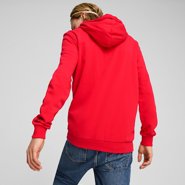 Chamarra con gorra AC Milan ftblCULTURE para hombre, For All Time Red-PUMA Black, extralarge