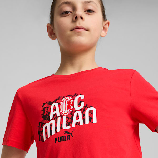 AC Milan ftblCULTURE Tee Youth, For All Time Red-PUMA White, extralarge
