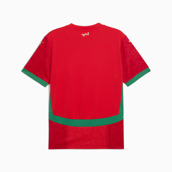 Réplica de camiseta de fútbol de local para hombre Marruecos 2025, PUMA Red-Archive Green, extralarge