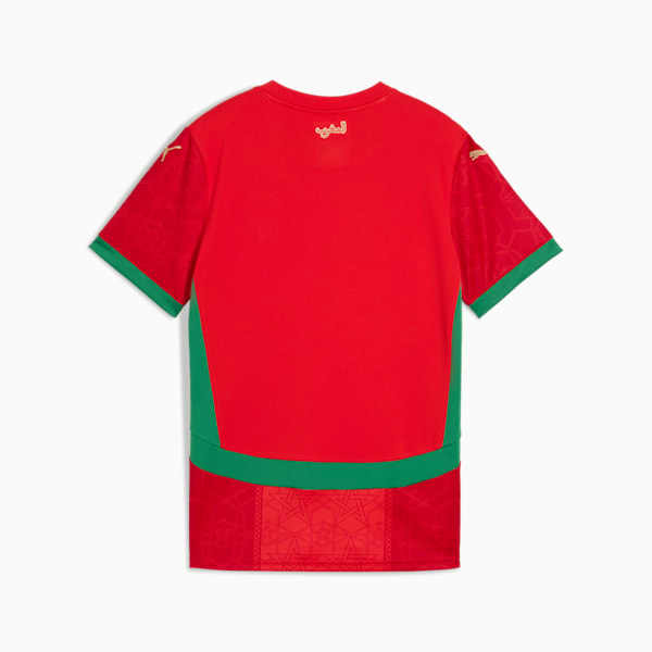 Morocco 2025 Home Jersey Women, PUMA Red-Archive Green, extralarge