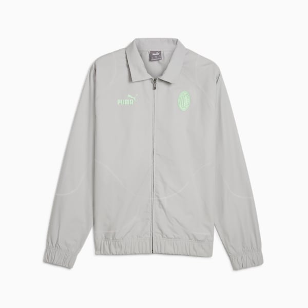 AC Milan ftblSTATEMENT Track Jacket Men, Flat Light Gray-Grape Mist, extralarge-GBR