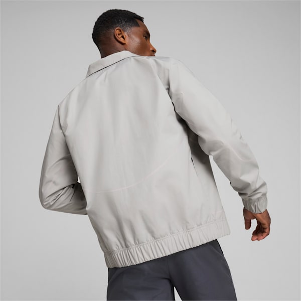 メンズ ACミラン ステートメント トラックジャケット, Flat Light Gray-Grape Mist, extralarge-JPN